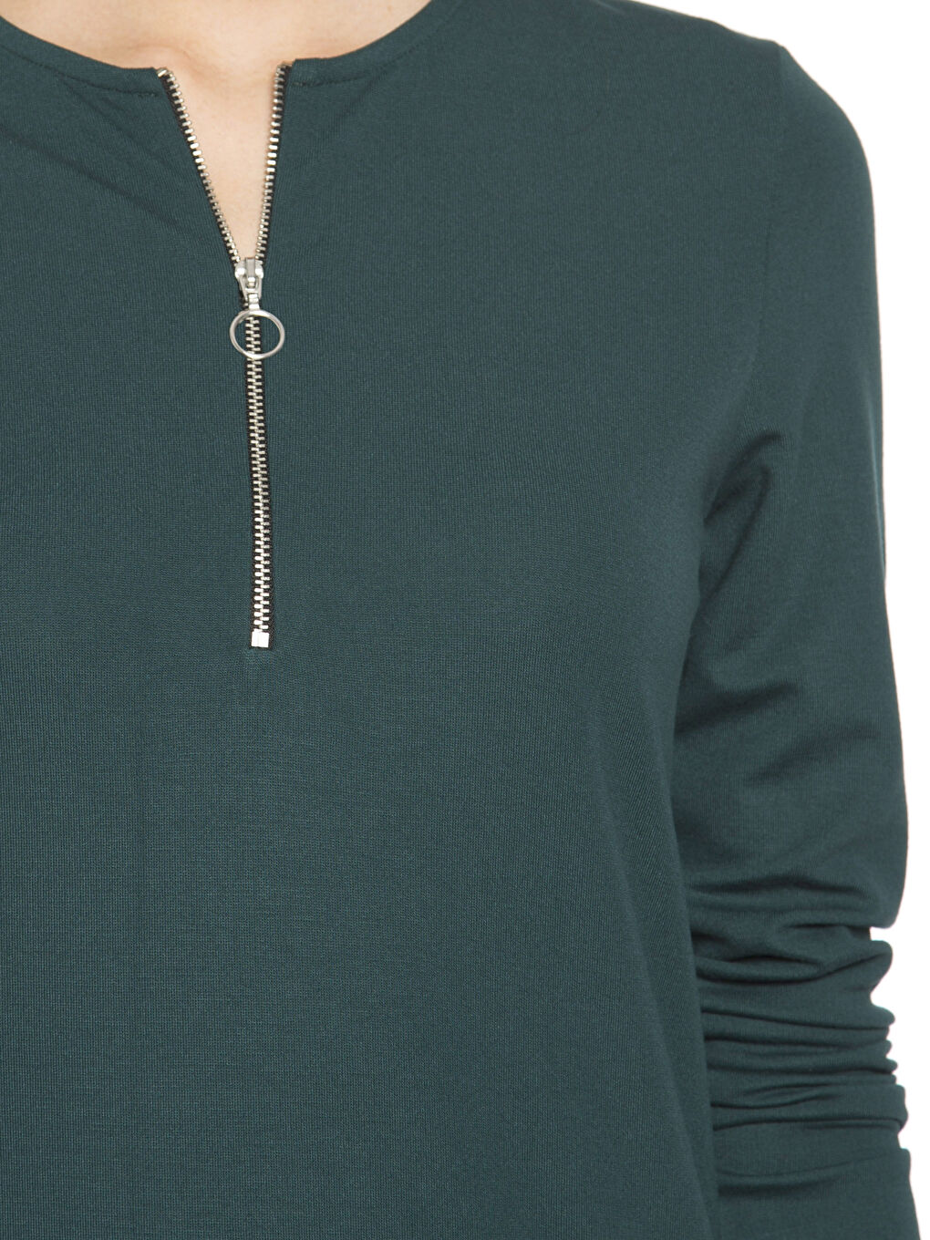 Koyu Yeşil Elbise-2