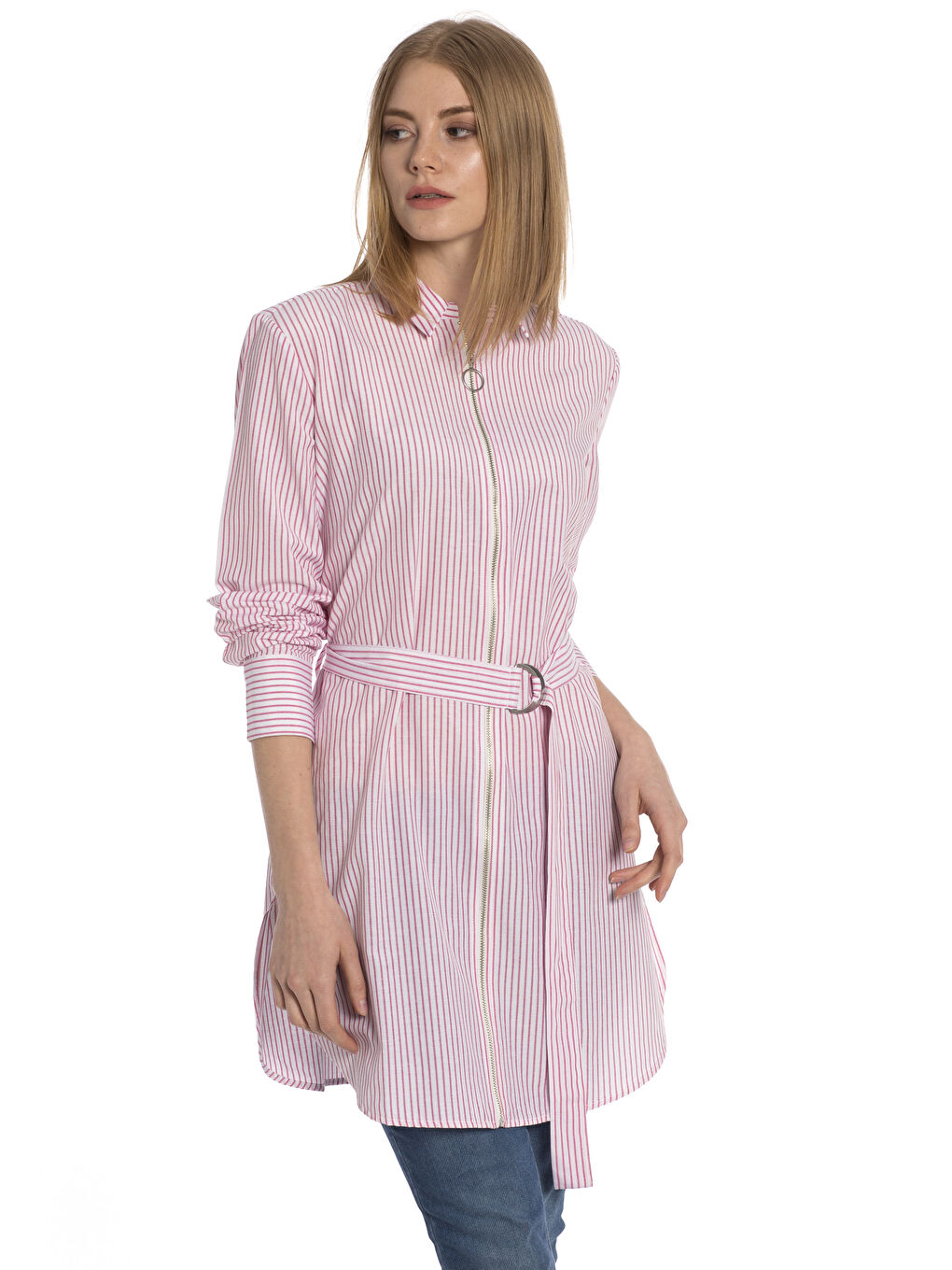 LCWAIKIKI Classic Woman ECRU Tunic -7YJ244Z8-627