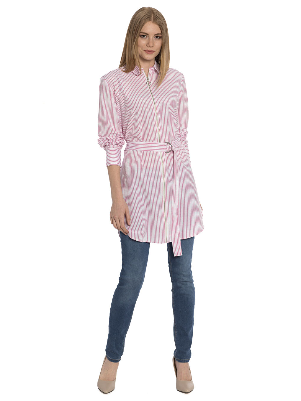 LCWAIKIKI Classic Woman ECRU Tunic -7YJ244Z8-627