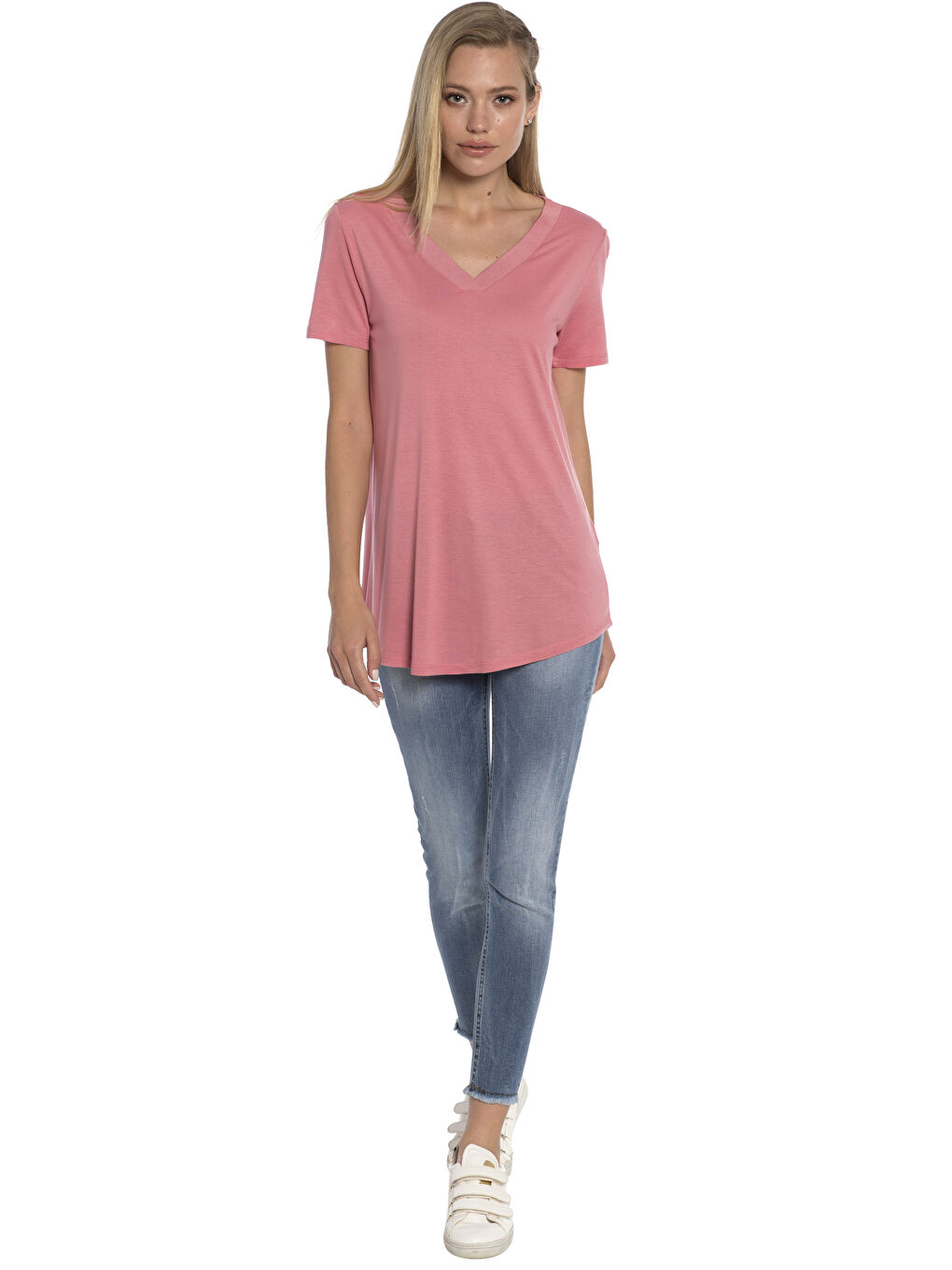 تي شيرت وردى نساء-2