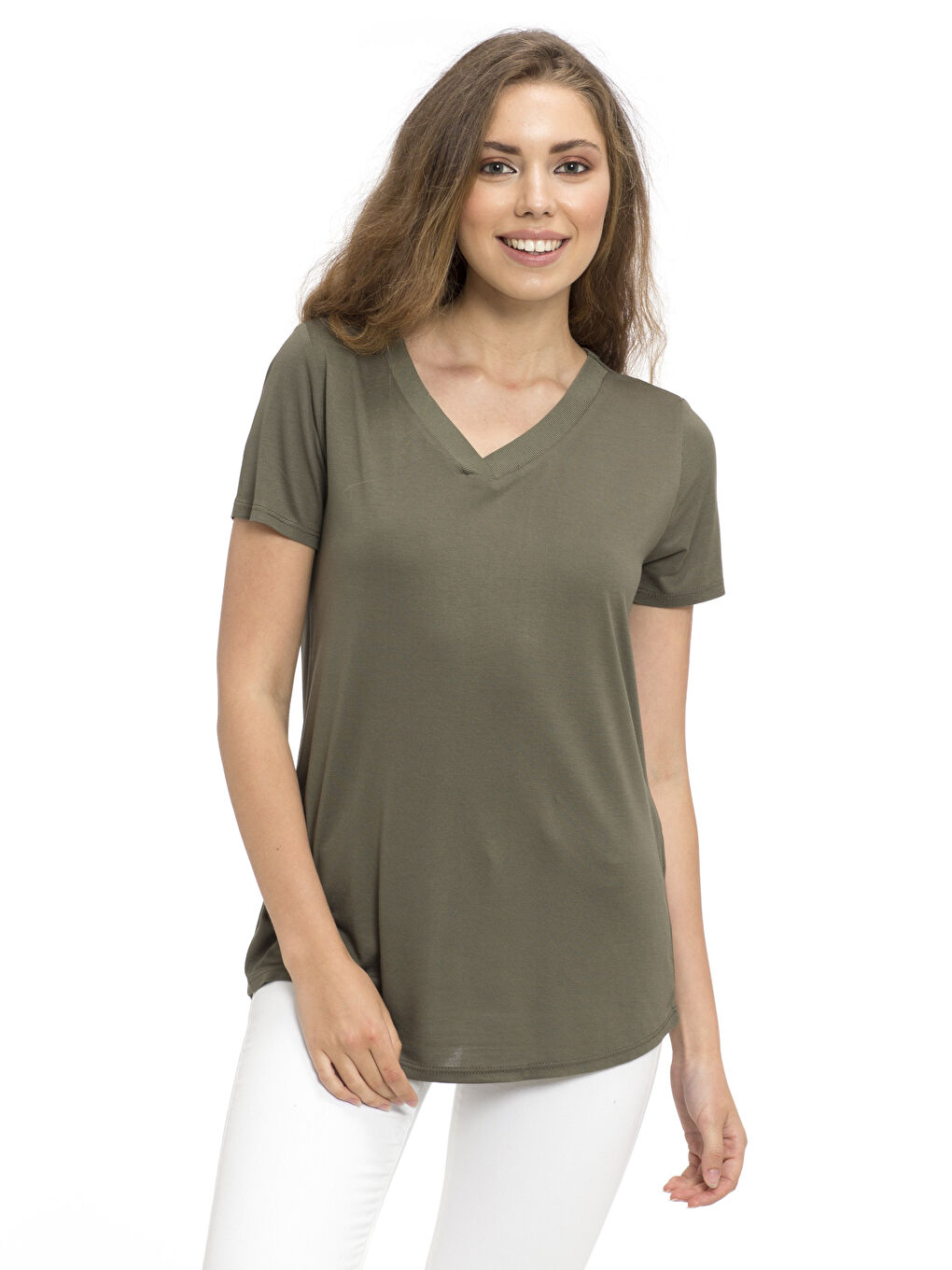 Woman KHAKI T-Shirt