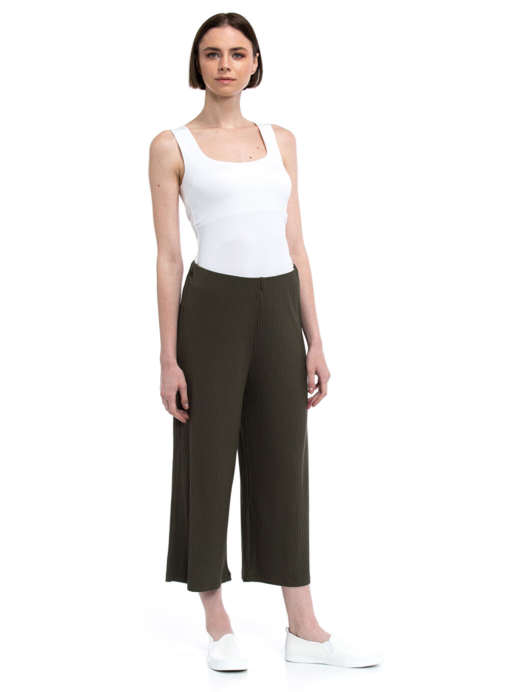 LCW Vision Woman KHAKI Trousers -7YJ794Z8-K7L