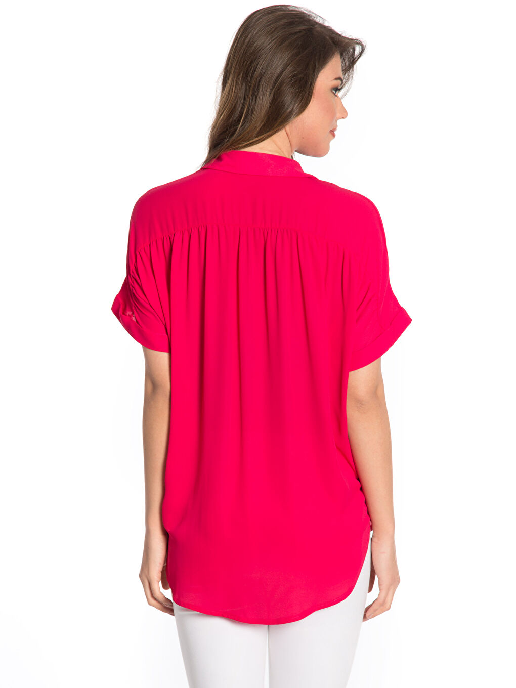 Fuşya Gömlek-2