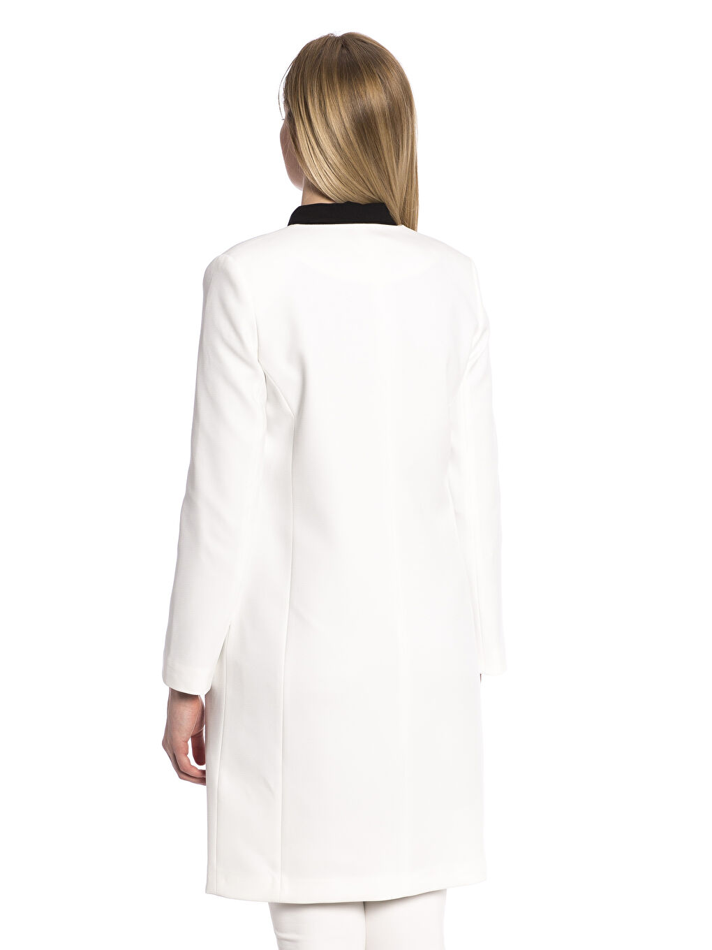 Woman WHITE Coat-1
