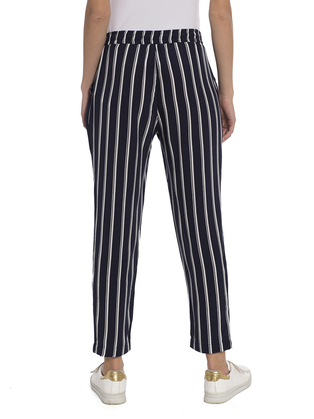 Beyaz-Açık Gri-Koyu Mavi Pantolon-1