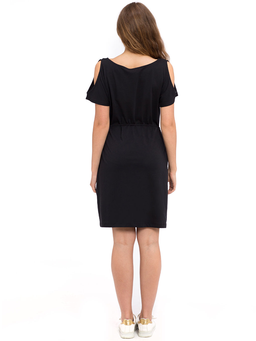 LCW Vision Woman BLACK Dress -7YB852Z8-CVL