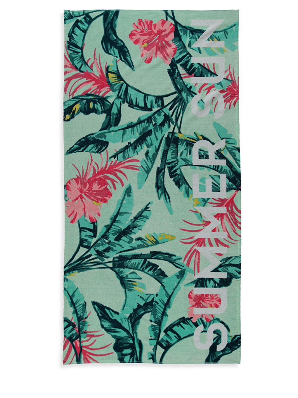 Karışık Baskılı Plaj Havlusu