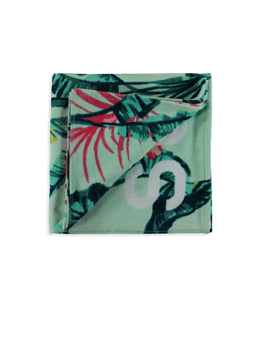 Karışık Baskılı Plaj Havlusu-1