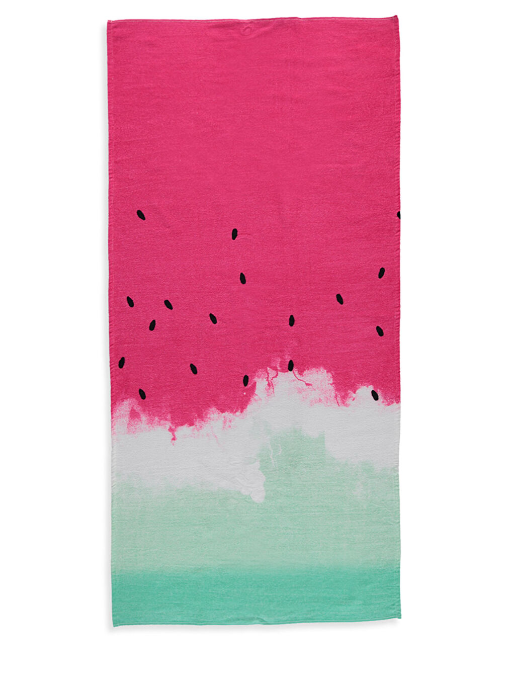 Pembe Baskılı Plaj Havlusu