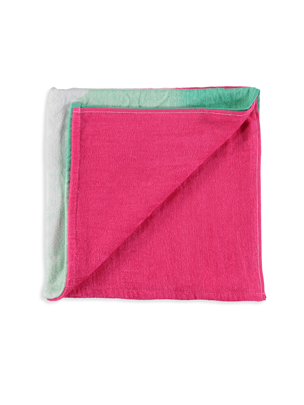 Pembe Baskılı Plaj Havlusu-1