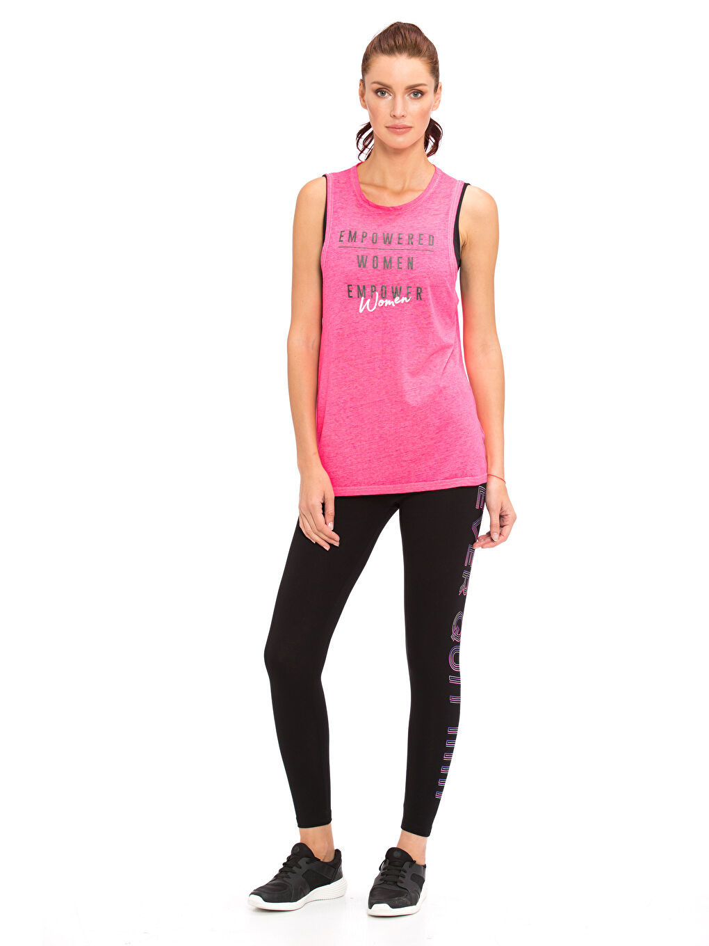 XSIDE ACTIVE Woman PINK Athletic Tank Top -7YC152Z8-GBC