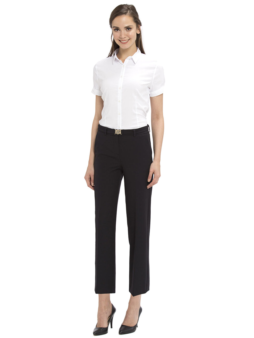 Woman BLACK Trousers-2