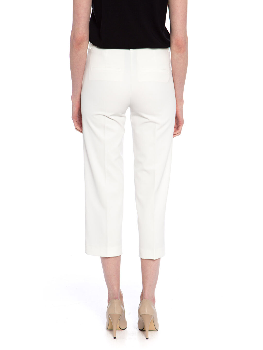 LCW Vision Woman ECRU Trousers -7YC193Z8-EEW