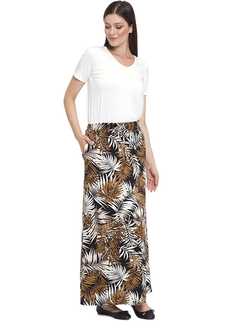 Haki Baskılı Etek-2