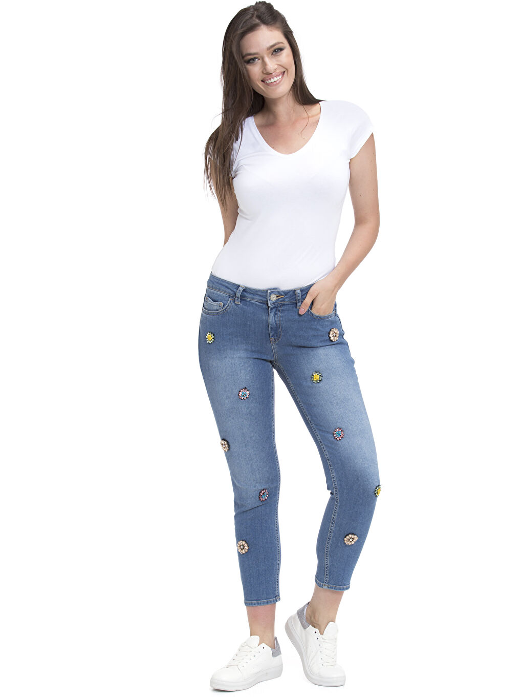 LCW Vision Boyfriend Women's Jeans -7YC854Z8-507