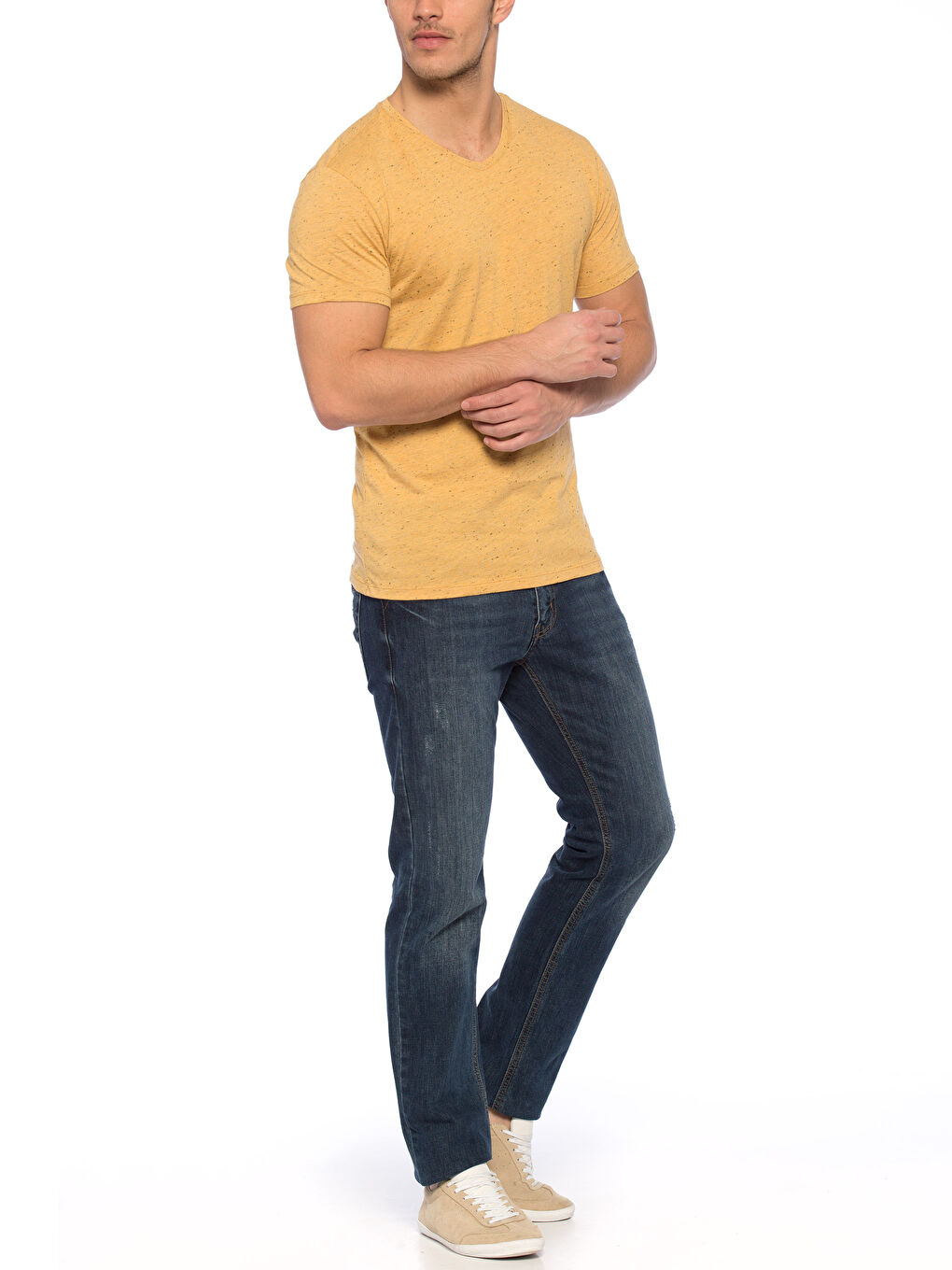 Hardal Sarı Tişört-2