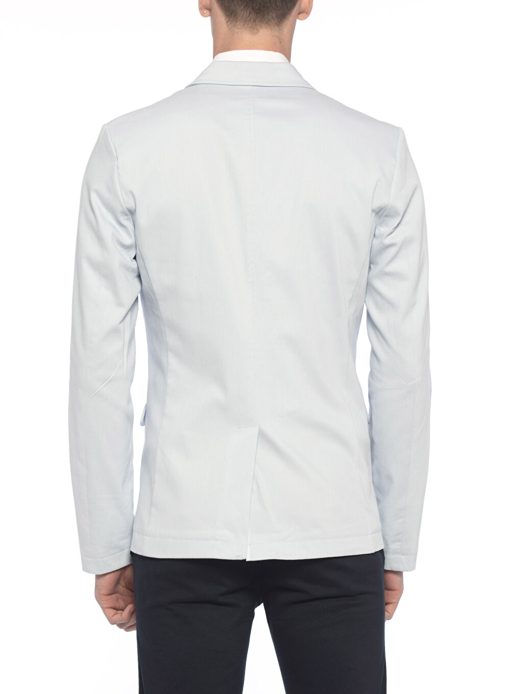 Mavi Dar Kalıp Blazer Ceket-2