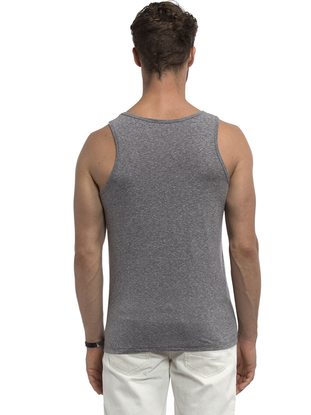 Antrasit Melanj Tişört-1