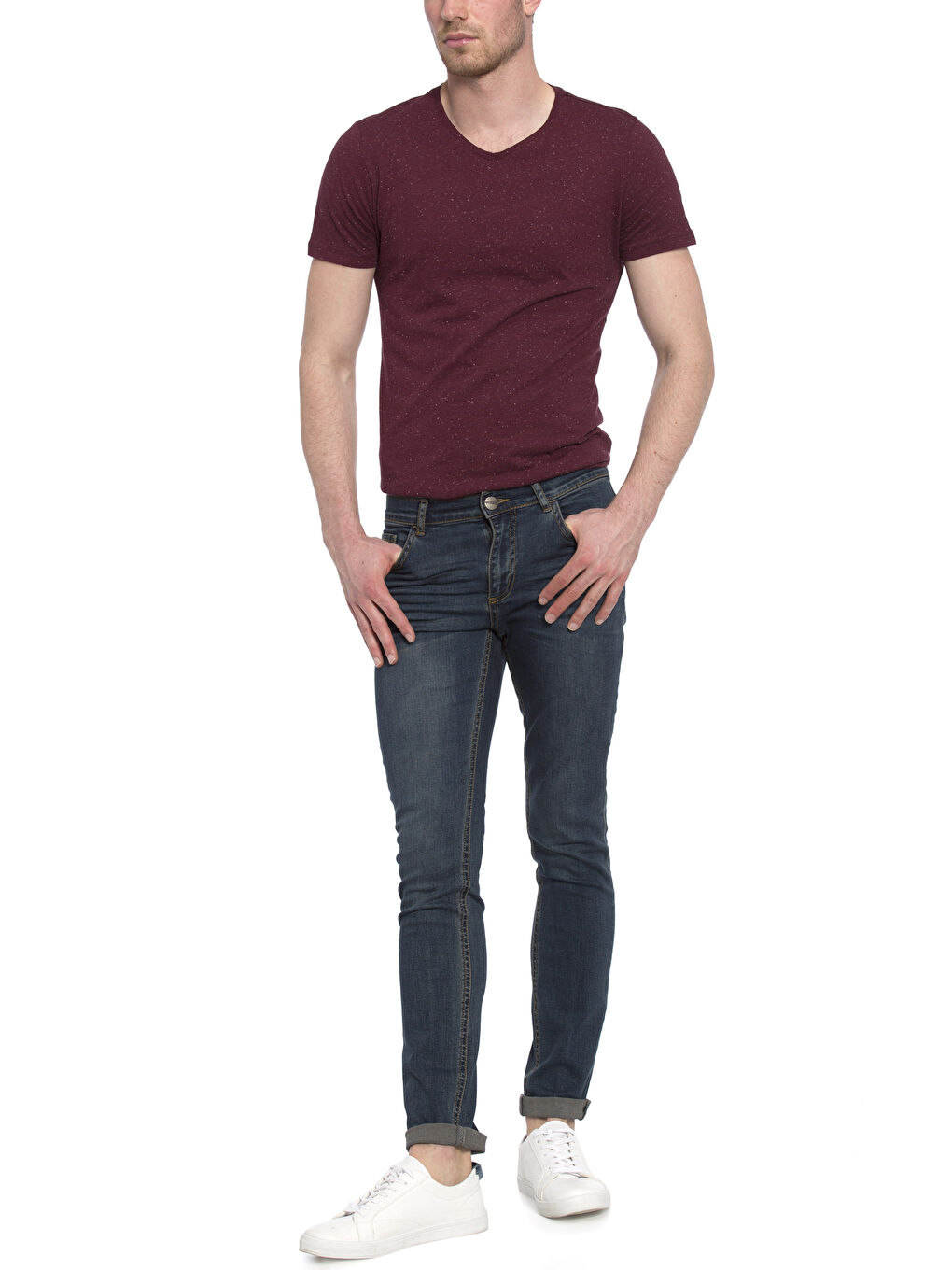 İndigo Koyu Rodeo Jean Pantolon-2