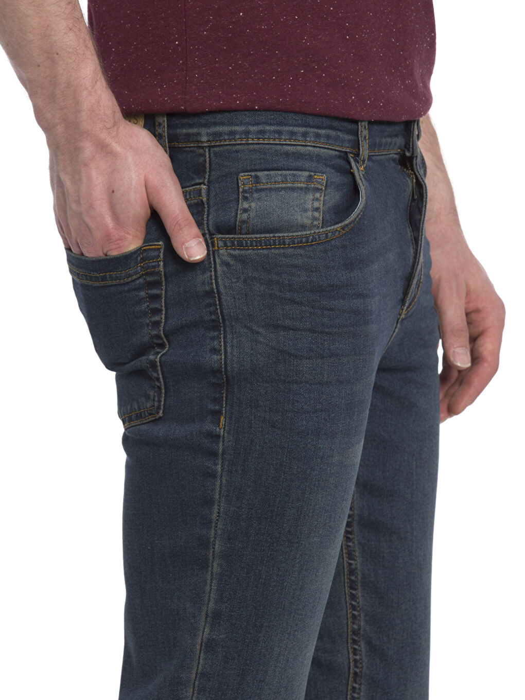 İndigo Koyu Rodeo Jean Pantolon-3