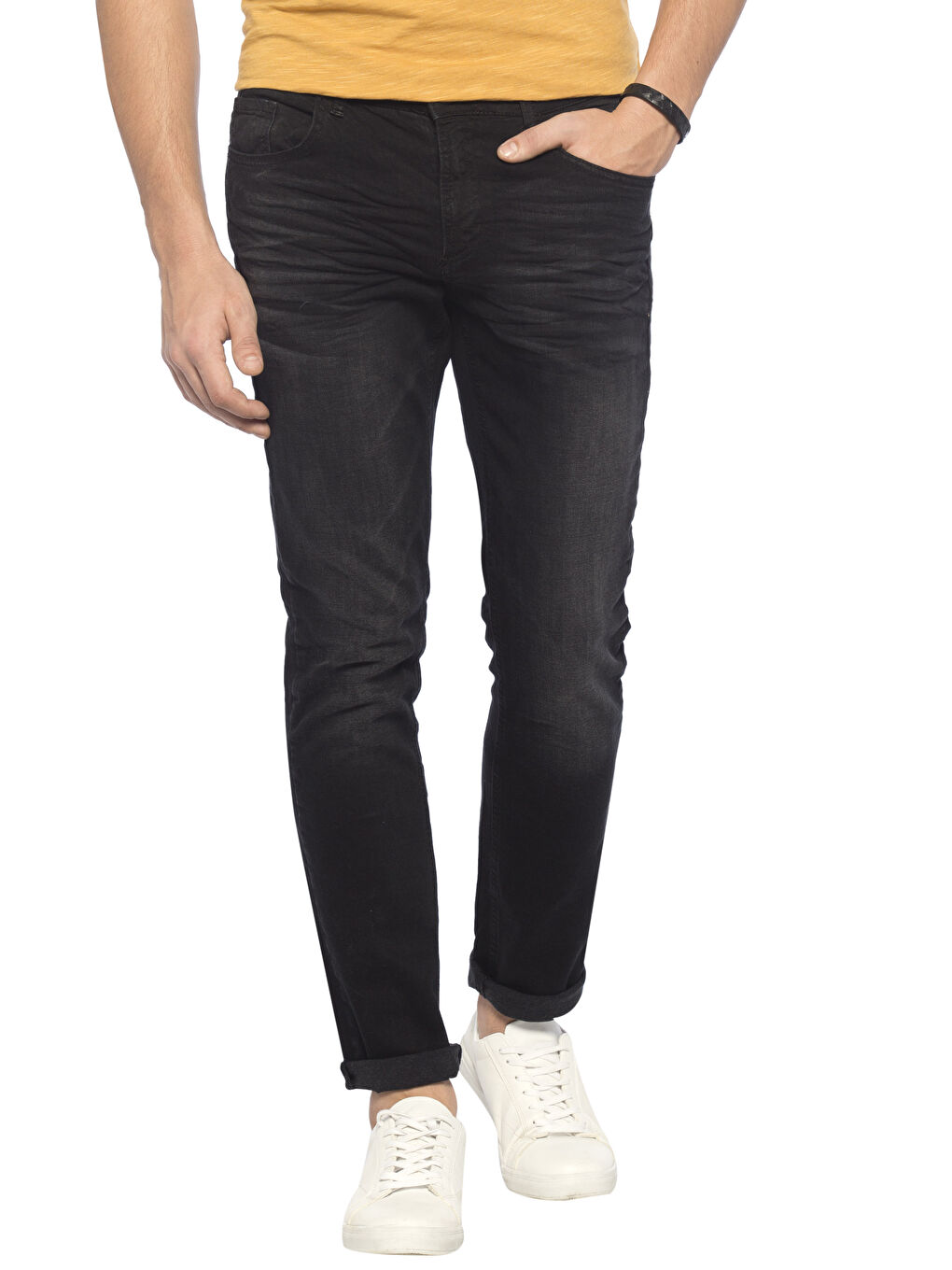 Siyah  Rodeo Jean Pantolon