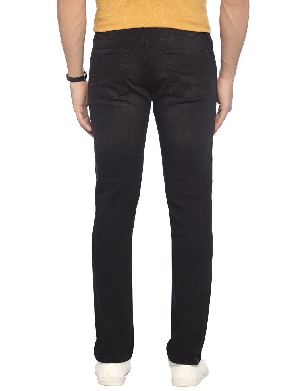 Siyah  Rodeo Jean Pantolon-1