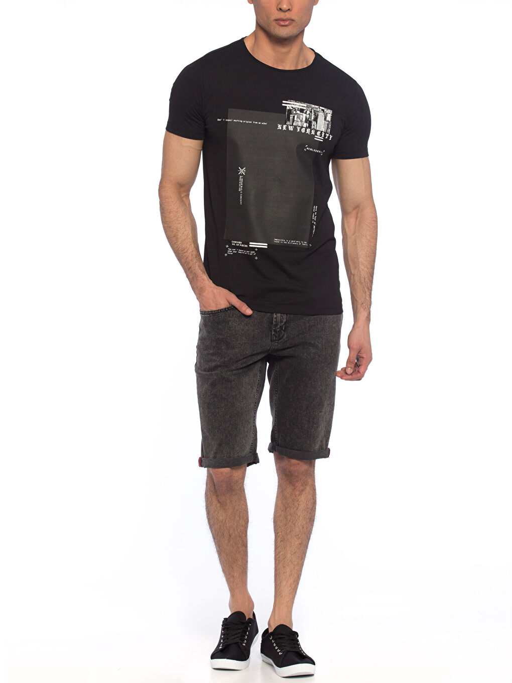 Man BLACK T-Shirt-2