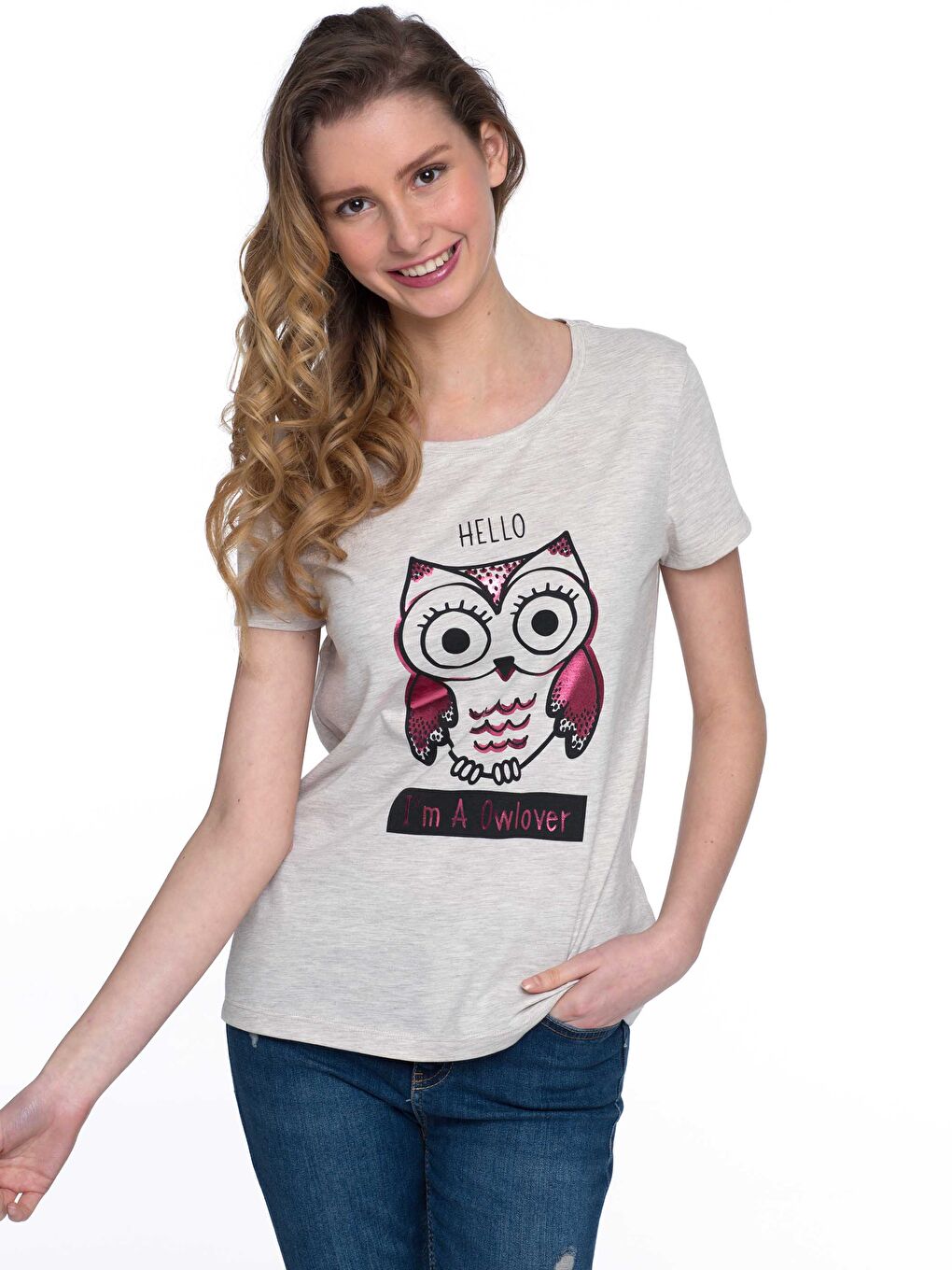 Siyah-Beyaz-Turuncu Tişört