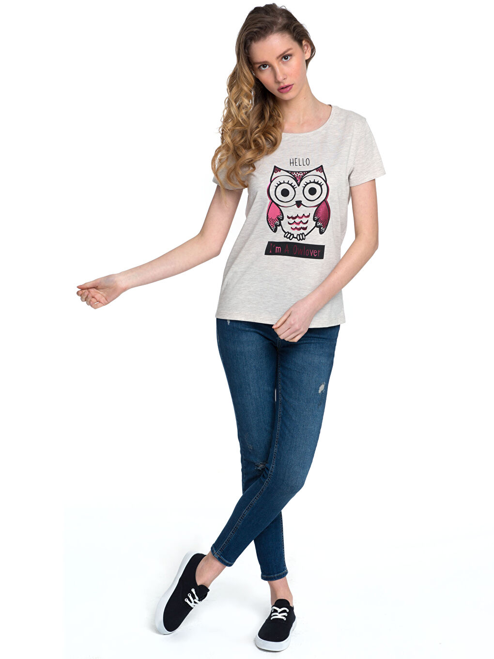 Siyah-Beyaz-Turuncu Tişört-2