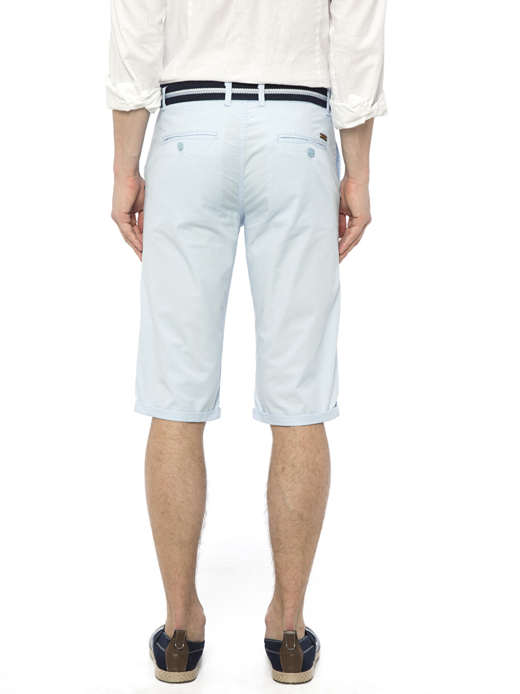 Man Blue Shorts-1