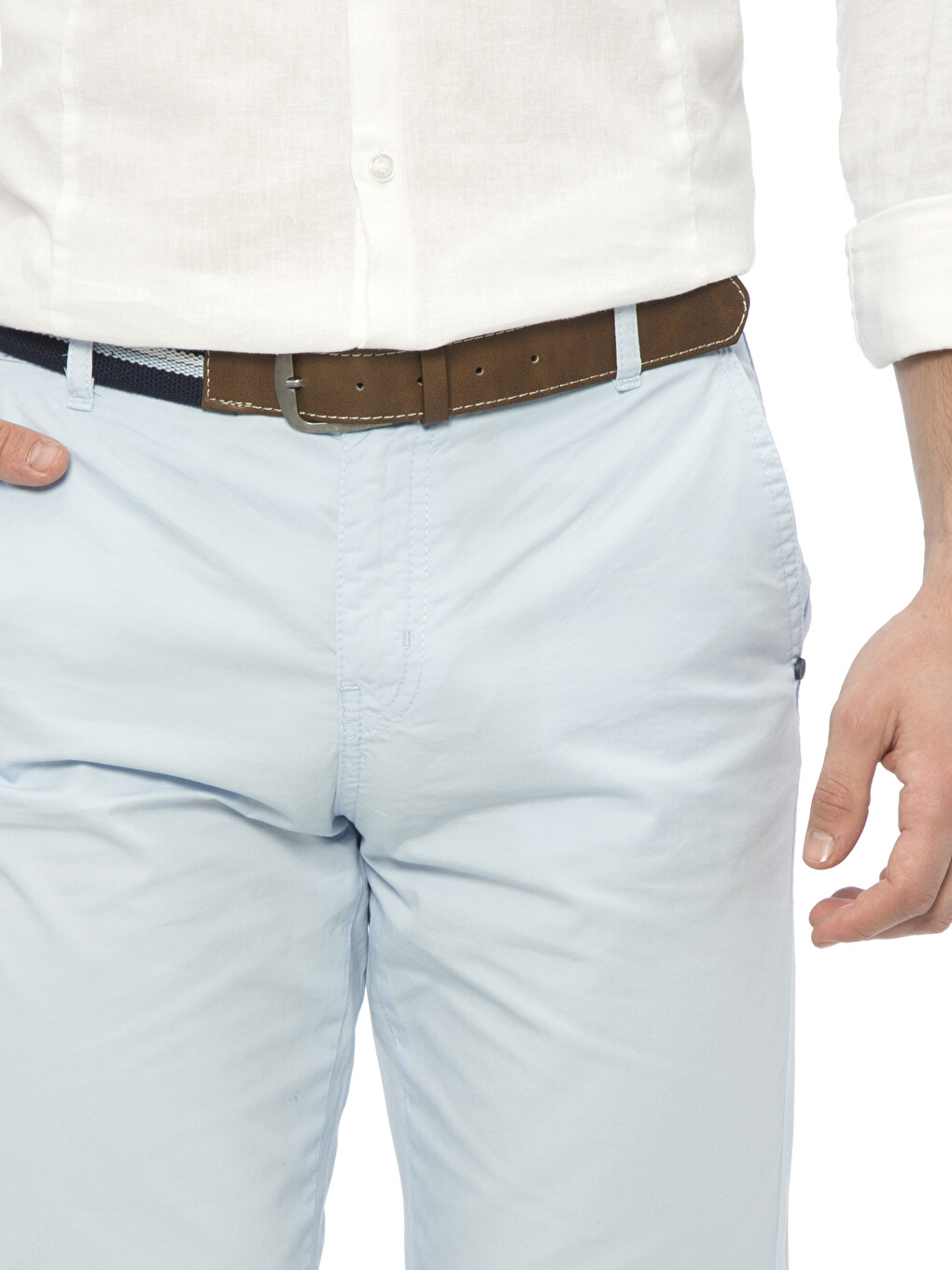 Man Blue Shorts-3