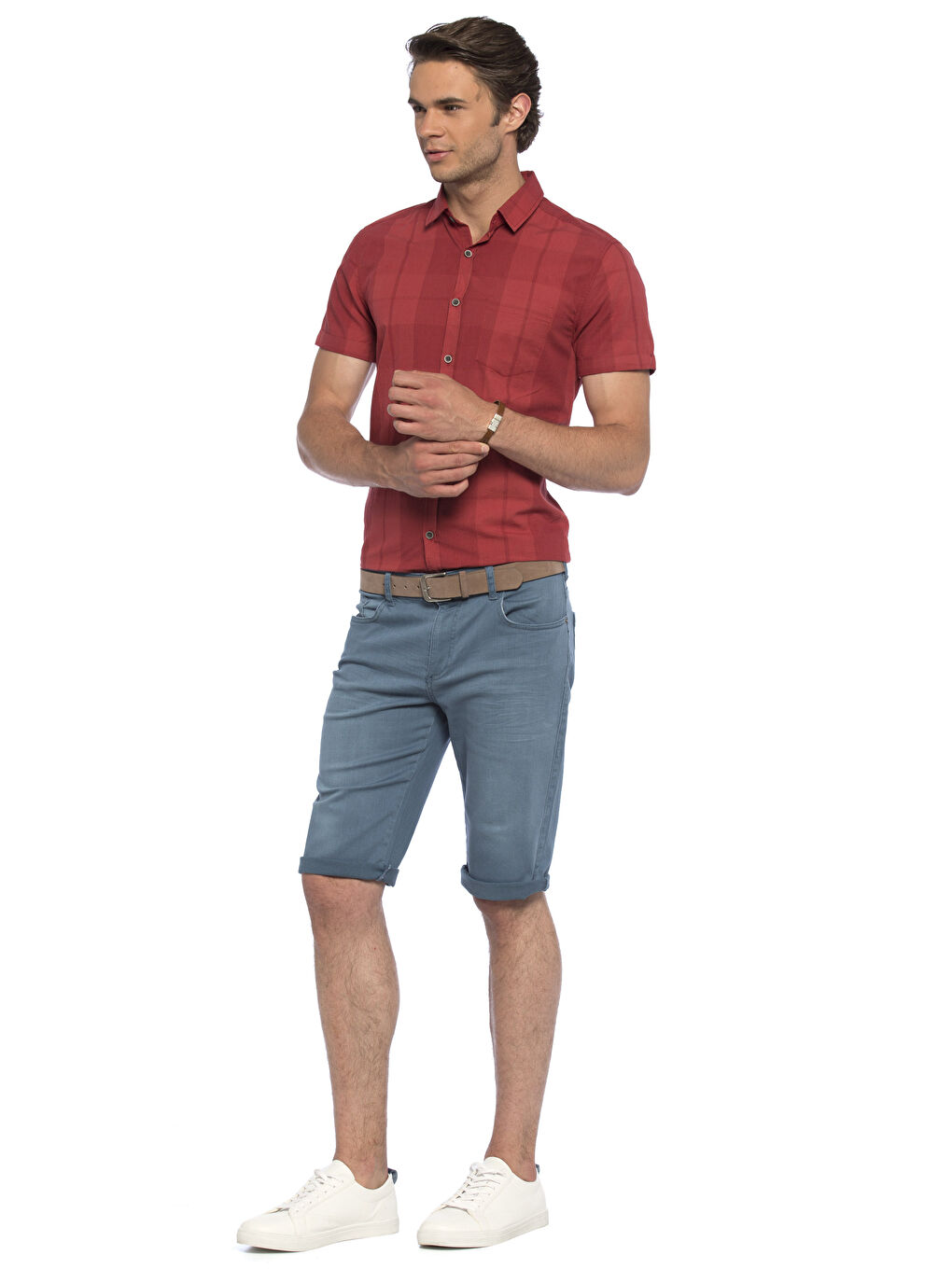 LCW Casual Mann BLAU Denim-Shorts -7YJ959Z8-J0M