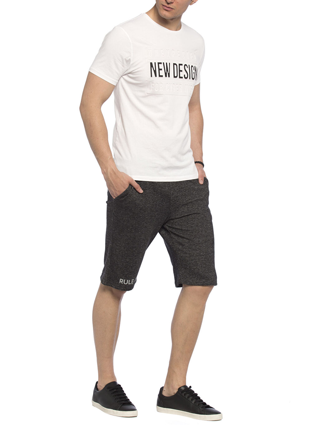 Antrasit Mlj Şort-2