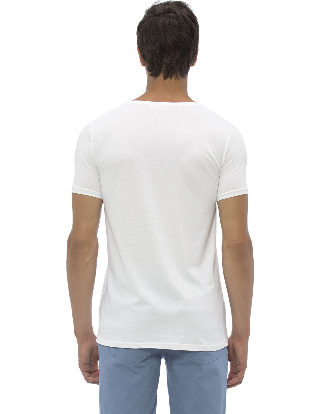 Optık Beyaz Tişört-1