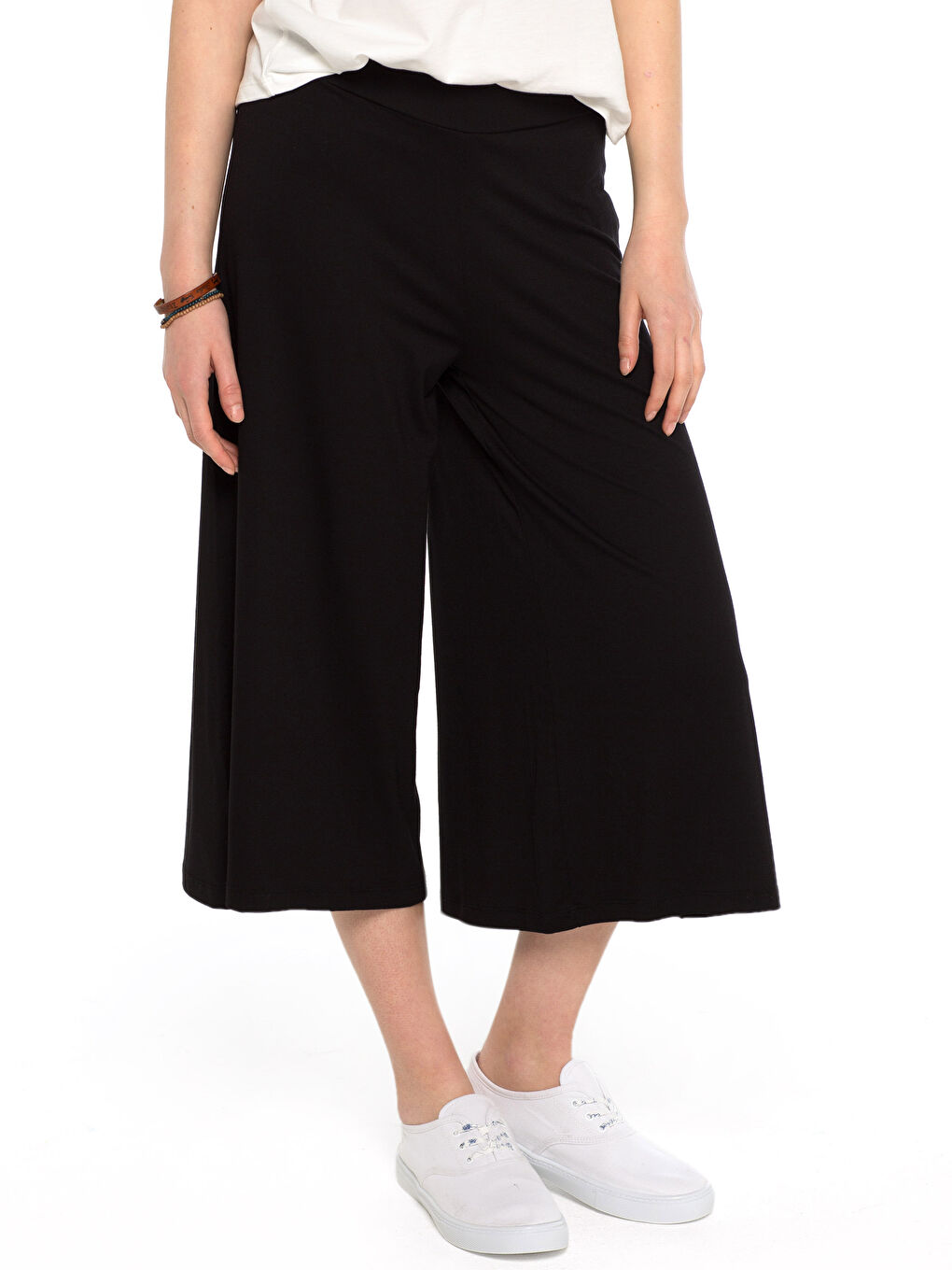 LCW Vision Woman BLACK Trousers -7YK329Z8-CVL