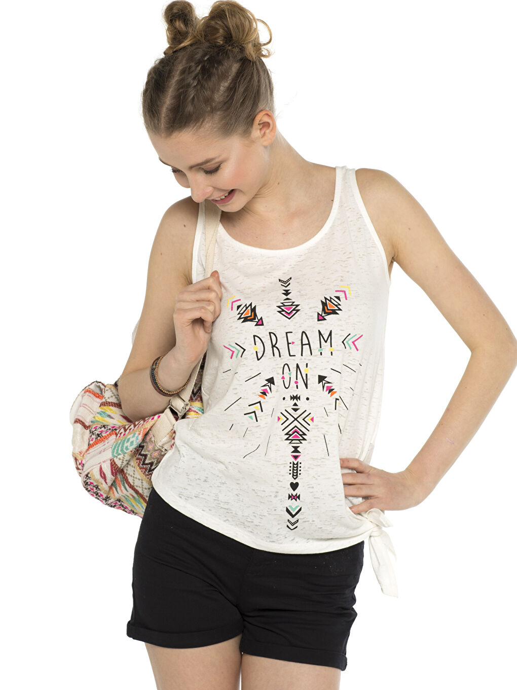 Débardeur ÉCROU Femme-1