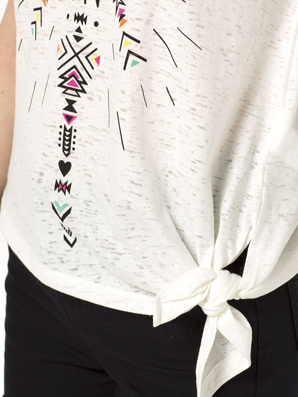 Débardeur ÉCROU Femme-4