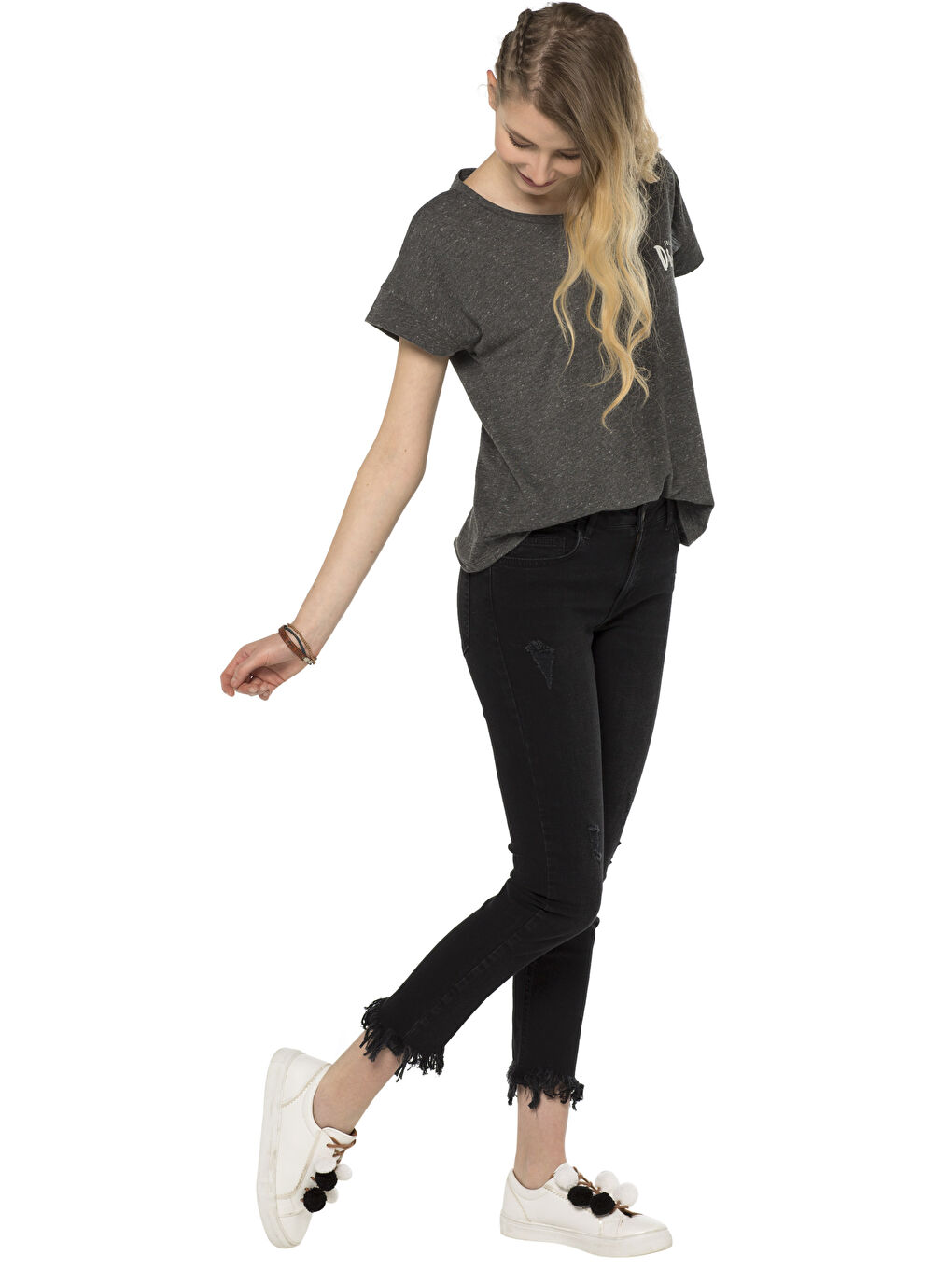 Siyah Mercury Skinny Fit Kadın Jean Pantolon-2