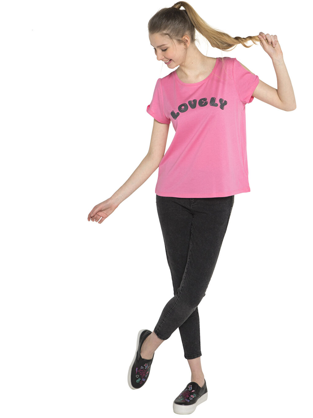Woman PINK T-Shirt-2