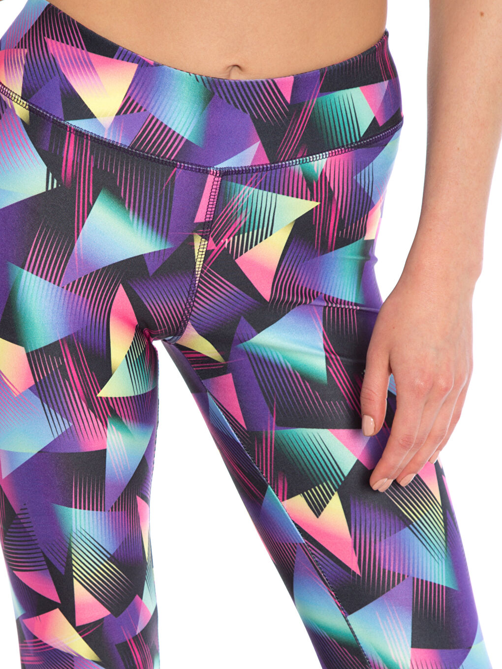 Siyah Baskılı Tayt-3