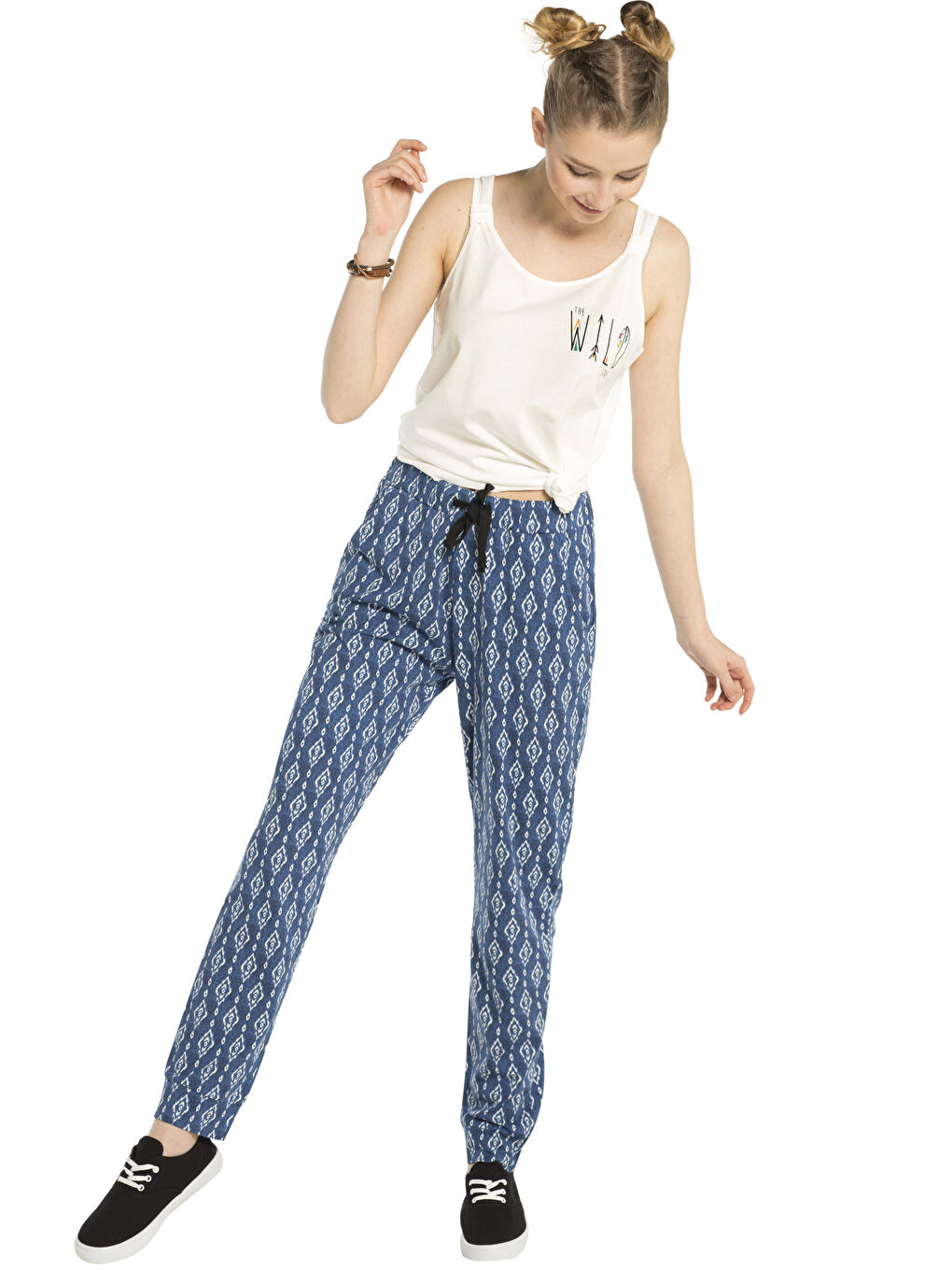 Pantalon INDIGO Femme-2