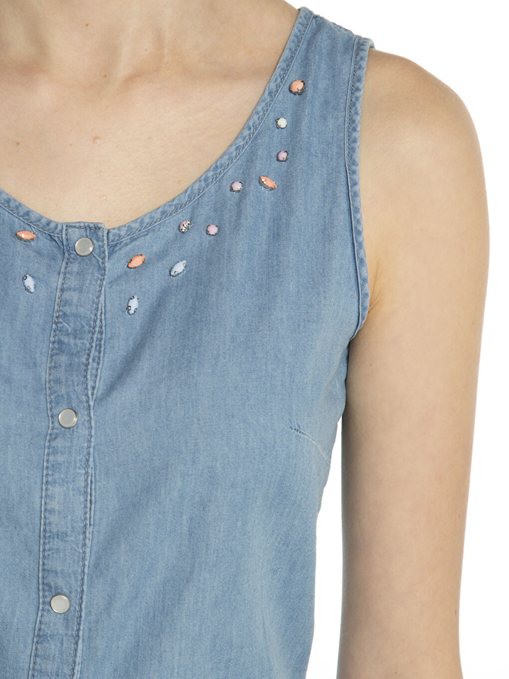 Frau INDIGO Denim-Kleid-3