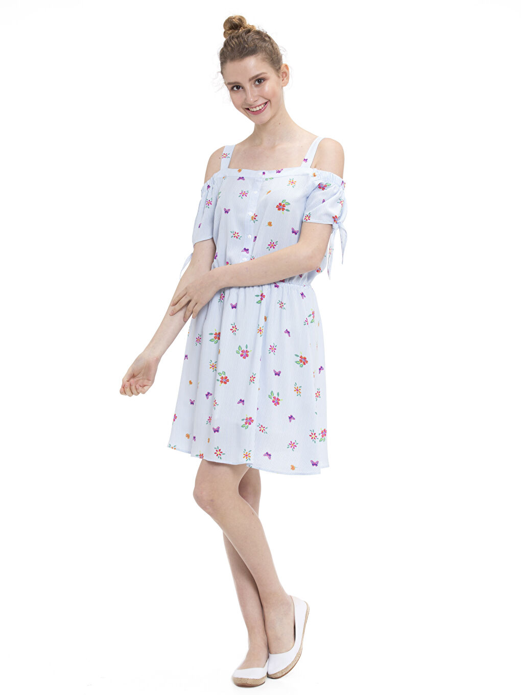 LCW Vision Woman WHITE Dress -7YC841Z8-030