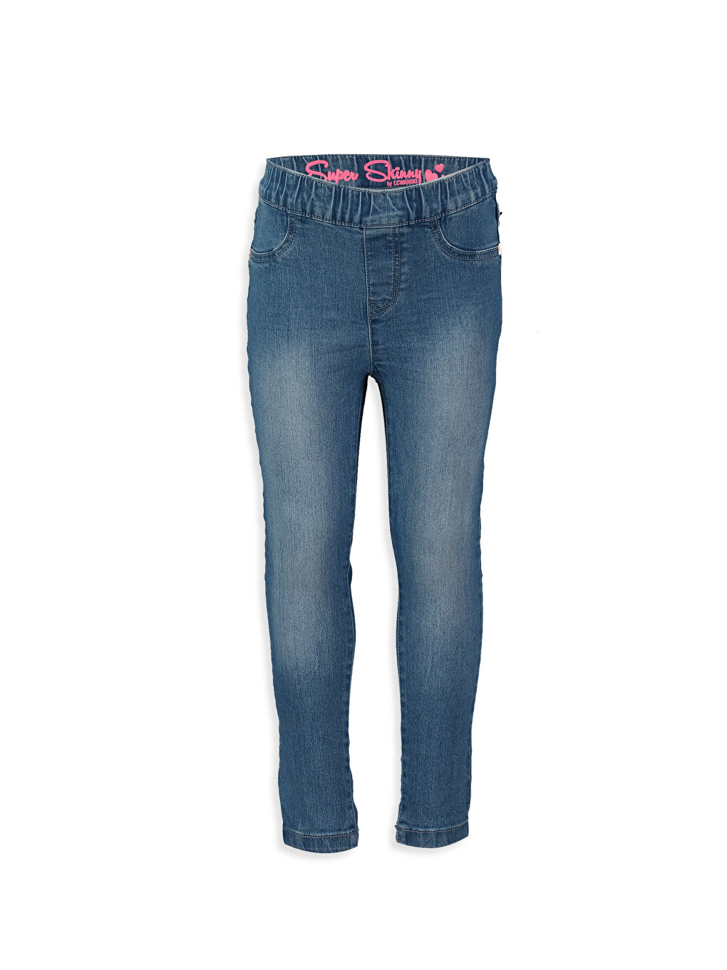 LCW Kids Girl INDIGO Jeans -7Y0075Z4-H45