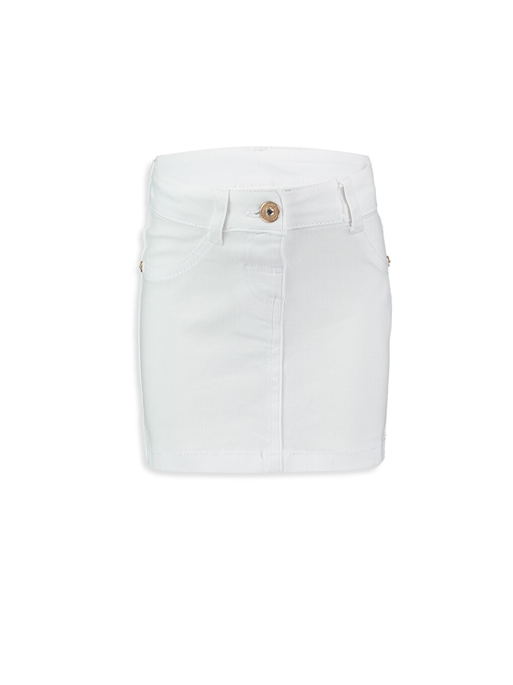 LCW Kids Girl WHITE Skirt -7Y0104Z4-J5E