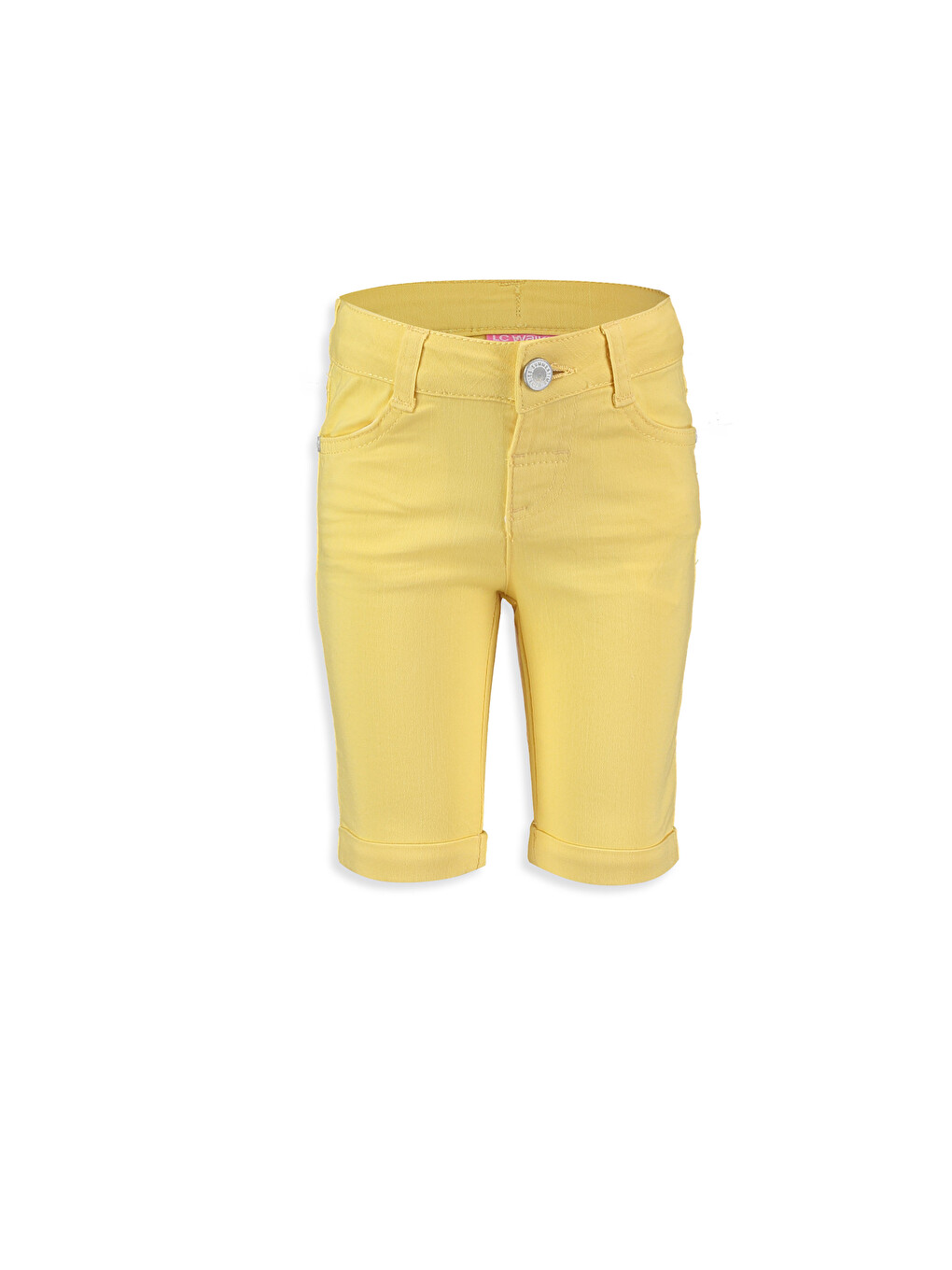 Girl Yellow Shorts