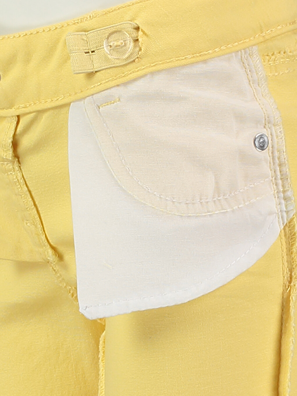 Girl Yellow Shorts-2