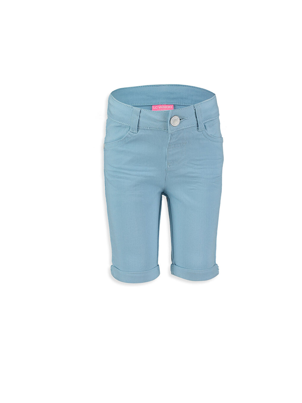 LCW Kids Girl BLUE Shorts -7Y0129Z4-DYV