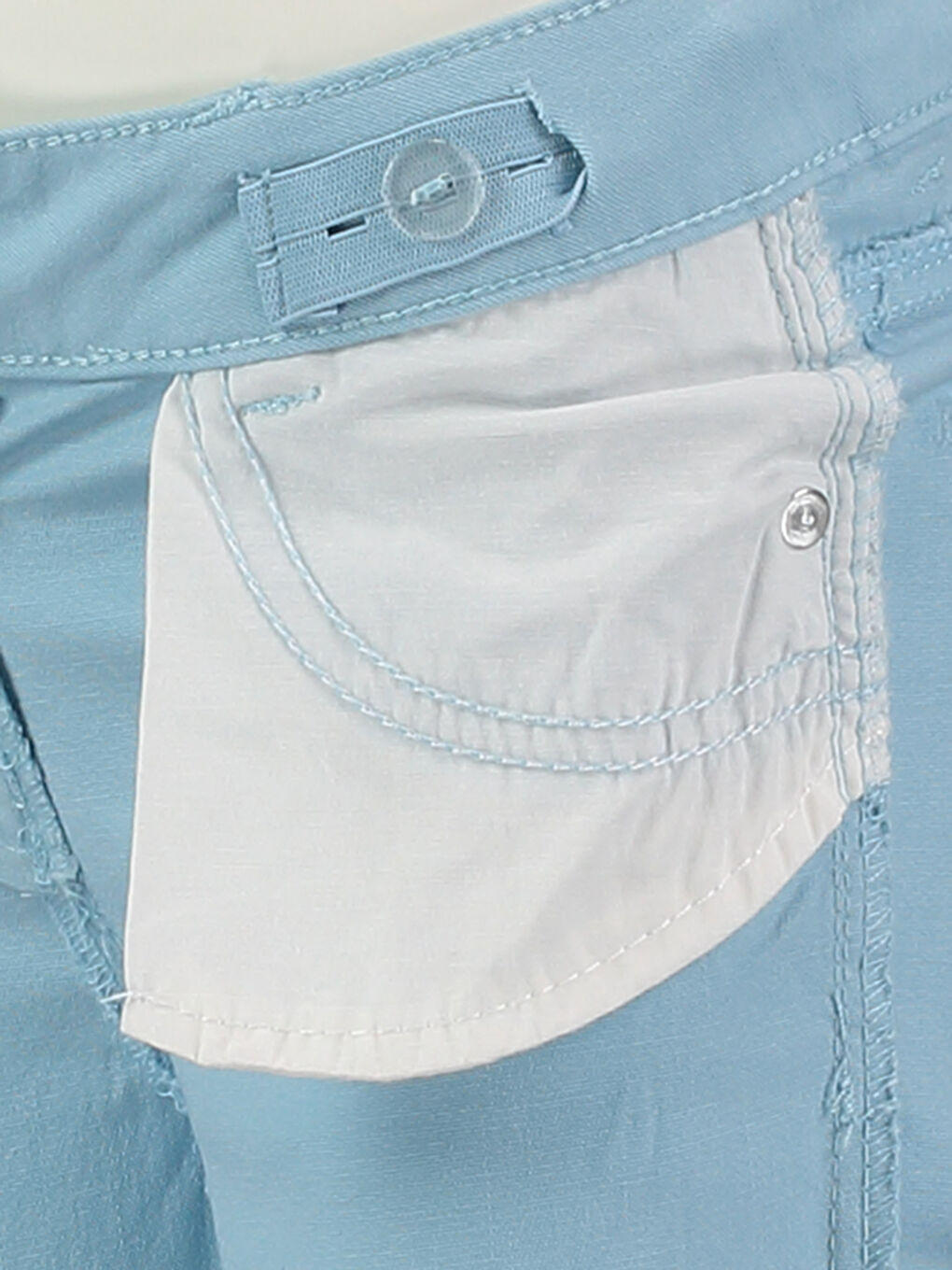 LCW Kids Girl BLUE Shorts -7Y0129Z4-DYV