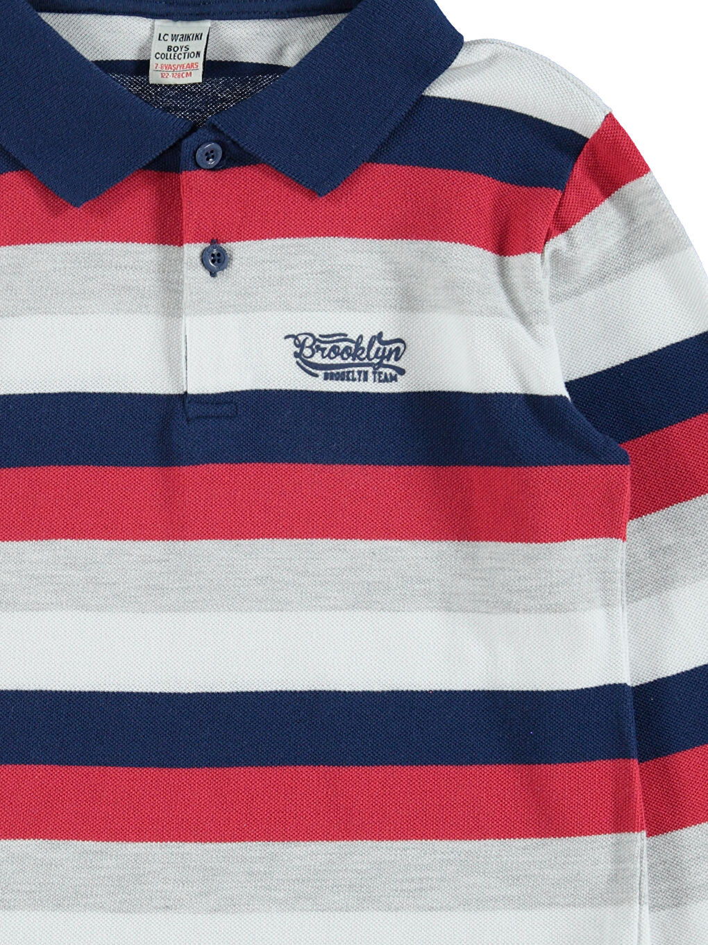 LCW Kids Unisex DUNKELBLAU T-Shirt -7Y0231Z4-31 